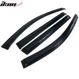 2014-2024 Jeep Cherokee Acrylic Window Visor Vent Rain Guard Deflector