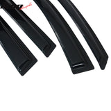 2014-2024 Jeep Cherokee Acrylic Window Visor Vent Rain Guard Deflector