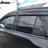 2007-2017 Jeep Compass Side Visor Window Sun Vent Rain Guards Acrylic