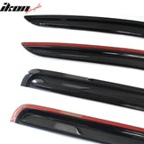 2007–2017 Jeep Compass 3D Molded Floor Mat Carpet TPE + Window Visors