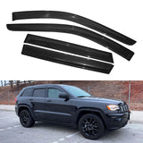 Window Visors for Jeep Grand Cherokee WK2 2011-2022 Smoke Slim Acrylic