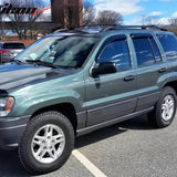 1999-2004 Jeep Grand Cherokee Window Visors Acrylic 4Pc Set