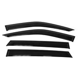 2021-2025 Kia Sorento 4DR Slim Style Black Window Visors Acrylic 4PCS