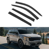 2021-2025 Kia Sorento 4PCS Tape on Window Visors Vent Rain Sun Guards