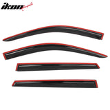 2021-2025 Kia Sorento 4PCS Tape on Window Visors Vent Rain Sun Guards