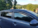 2011-2016 Kia Sportage Slim Style Smoke Tinted Window Visors Acrylic