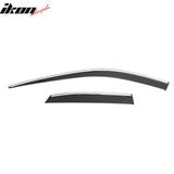 2023-2025 Lexus RX350 Window Visors Vent Rain Guards W/Chrome Trim PC