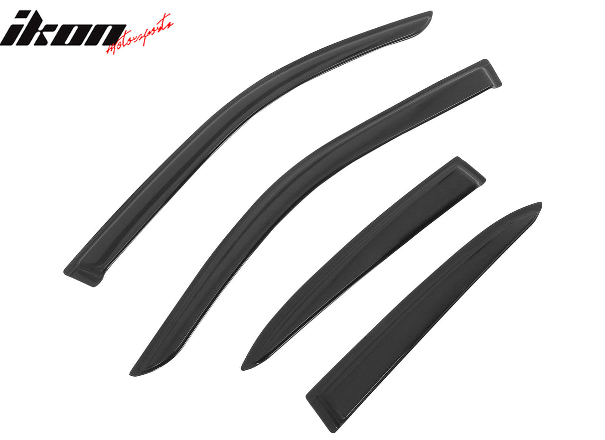 2019-2025 Lexus UX-Series 4PCS Tape on Window Visors Vent Rain Guards