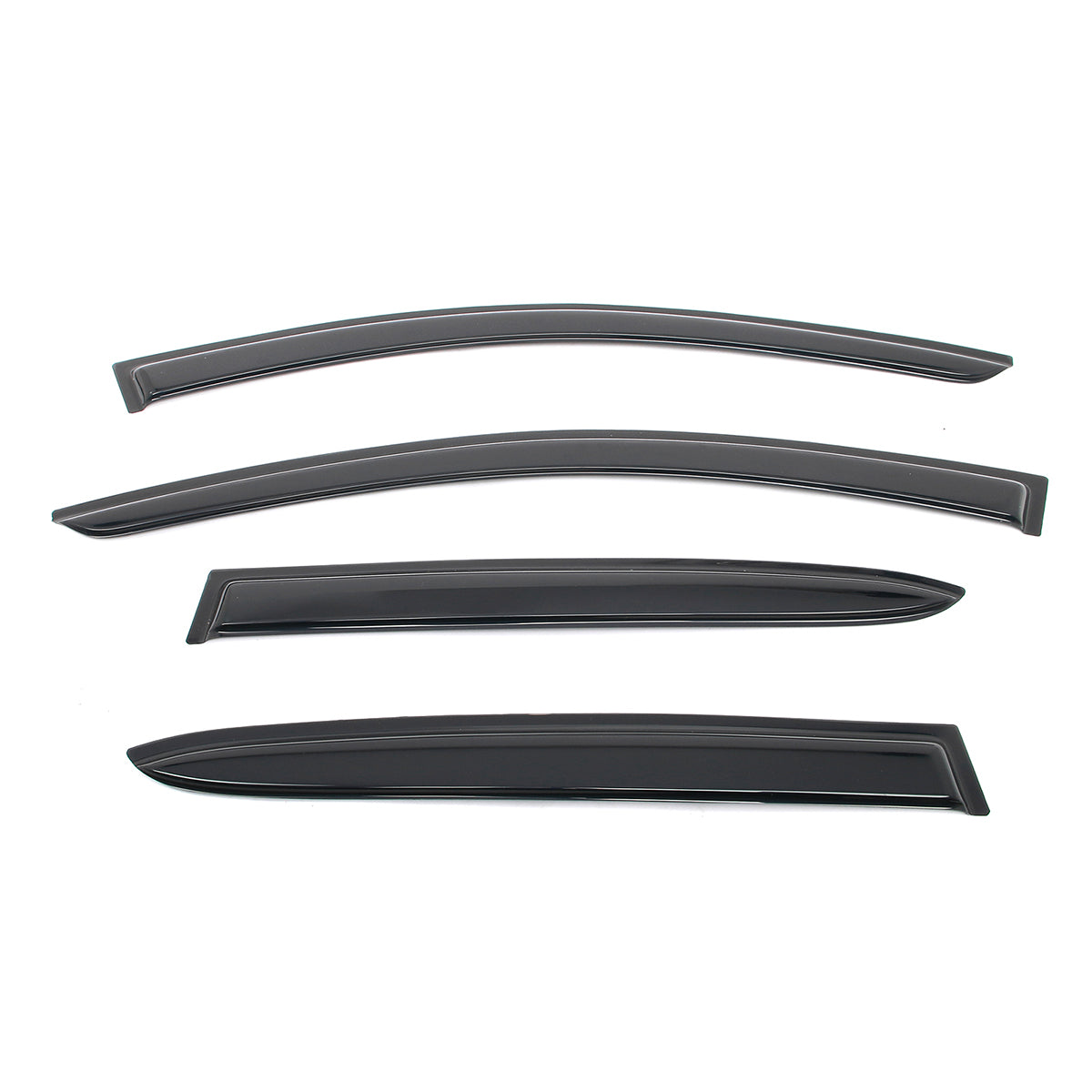 Window Visors Rain Guards for Benz X156 GLA-Class 2015-2020 Smoke Acrylic