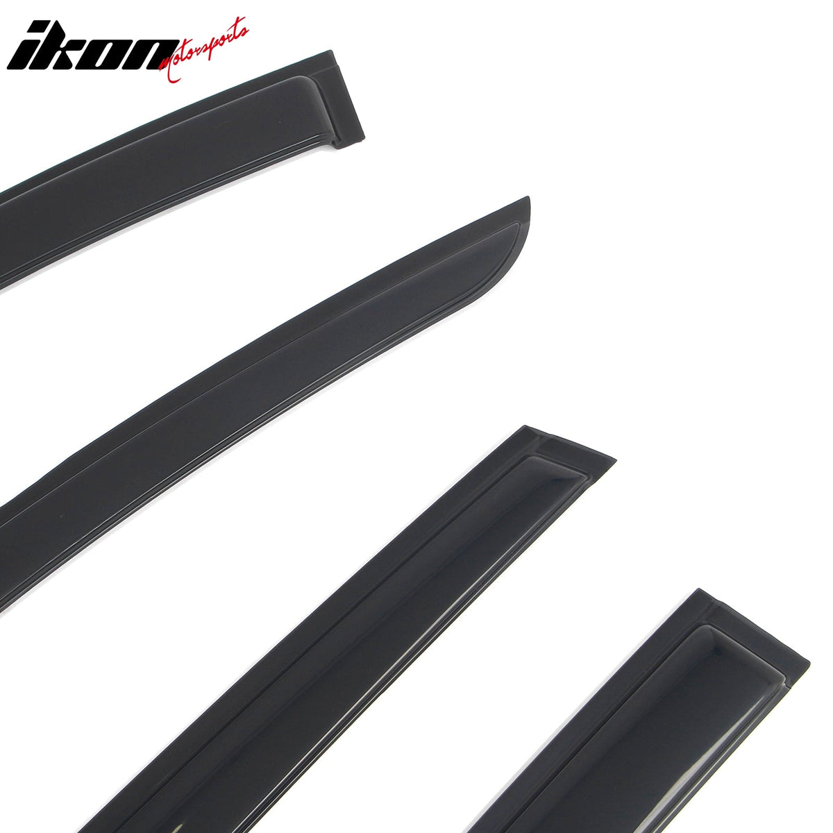 2025-2026 Mazda CX-70 & 2024-2026 CX-90 Tape-on Window Visors Sun Shades Vent Rain Guards Deflectors Acrylic Smoke/Tinted 4PCS