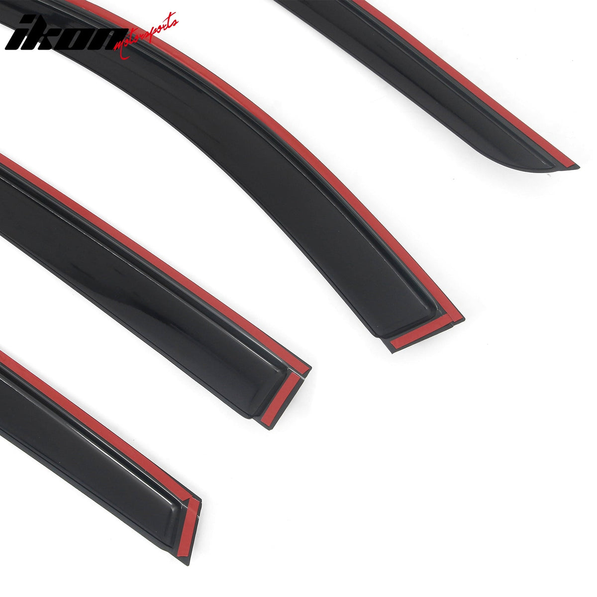 2025-2026 Mazda CX-70 & 2024-2026 CX-90 Tape-on Window Visors Sun Shades Vent Rain Guards Deflectors Acrylic Smoke/Tinted 4PCS