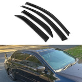 2002-2007 Mitsubishi Lancer EVO Sedan Acrylic 4PC Window Visors Guard
