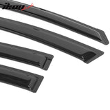 2007-2012 Nissan Altima Sedan Slim Style Visor Window Acrylic