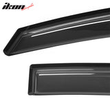 2007-2012 Nissan Altima Sedan Slim Style Visor Window Acrylic