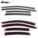 2013-2018 Nissan Altma Sedan Tape on Window Visor Rain Guard Acrylic