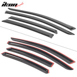 2013-2018 Nissan Altma Sedan Tape on Window Visor Rain Guard Acrylic