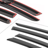 2013-2018 Nissan Altma Sedan Tape on Window Visor Rain Guard Acrylic