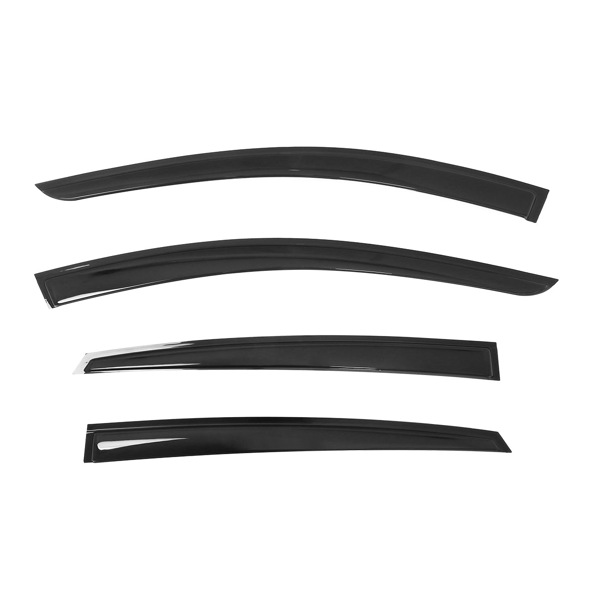 Window Visors Vent Rain Sun Guards for Nissan ARIYA 2023-2025 Acrylic