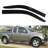 2005-2020 Nissan Frontier D40 Extended Cab 2PCS Visor Windows Acrylic