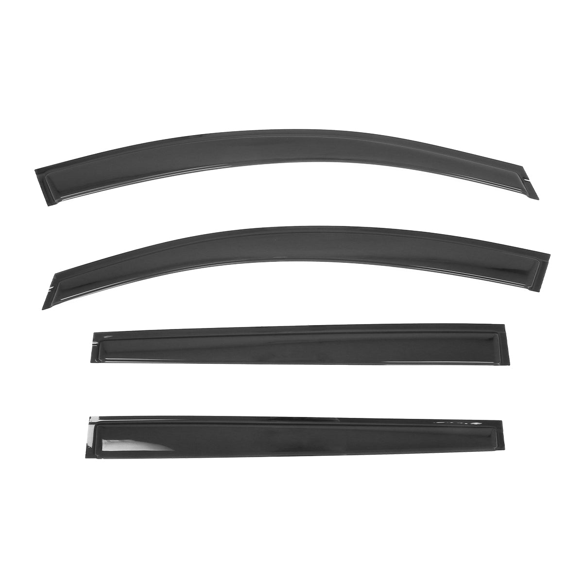 Side Window Visors for Nissan LEAF 2018-2025 Vent Rain Sun Guards Acrylic