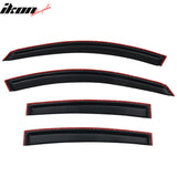 2004-2008 Nissan Maxima Slim Style Smoke Tinted Visor Window Acrylic