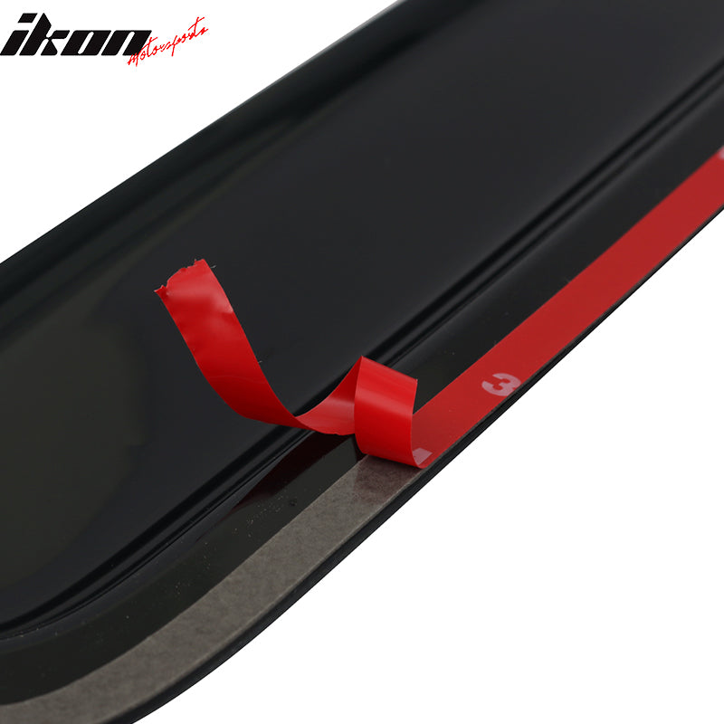 2004-2008 Nissan Maxima Slim Style Smoke Tinted Visor Window Acrylic