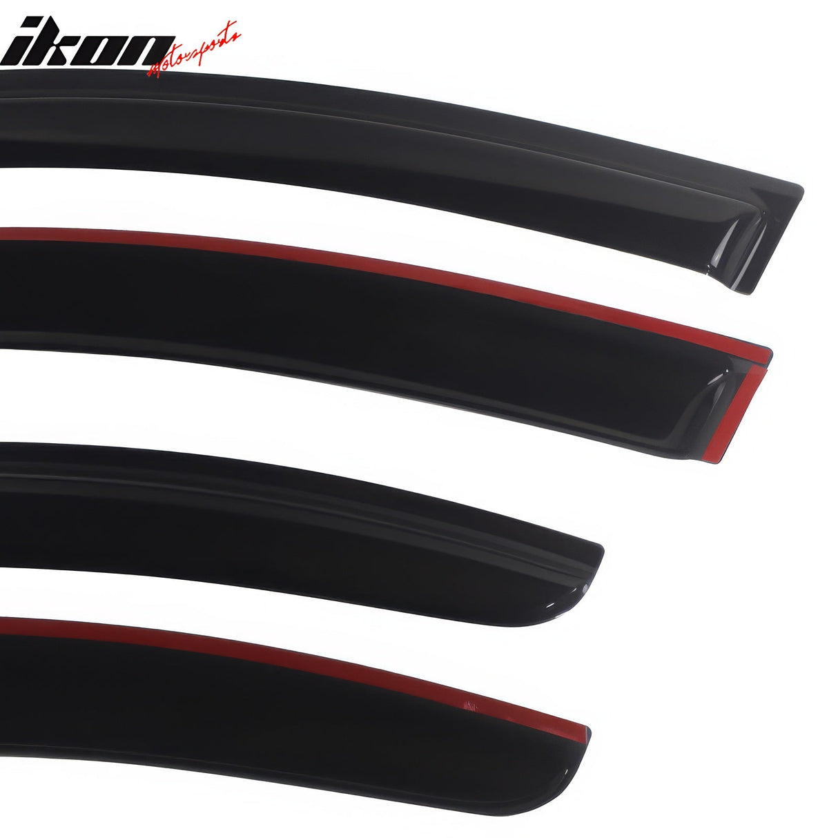 2009-2015 Nissan Maxima Tape On Window Visors Smoke Tinted Acrylic