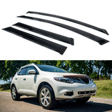 2009-2014 Nissan Murano Slim Style Smoke Tinted Window Visors Acrylic