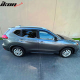 2014-2020 Nissan Rogue Slim Style Smoke Tinted Window Visors Acrylic