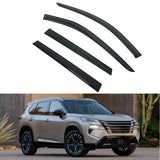 Window Visors for Nissan Rogue 2021-2026 Smoke Vent Rain Guards Acrylic