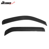 2005-2016 Nissan Xterra Tape On Smoke Tinted Visor Windows Acrylic