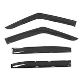 Side Window Visors for Rivian R1T 2022-2026 Smoke Vent Rain Guards Acrylic