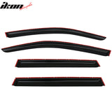 2014-2018 Subaru Forester Slim Style Smoke Tinted Window Visor Acrylic