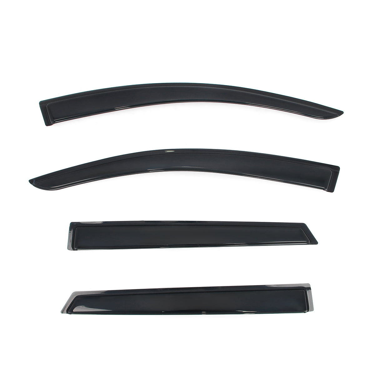 Window Visor for Subaru Solterra Toyota bZ4X 2023-2026 Slim Style Acrylic