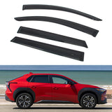 Window Visor for Subaru Solterra Toyota bZ4X 2023-2026 Slim Style Acrylic
