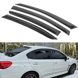 Window Visors for Subaru Impreza 2012-2016 Slim Style Smoke Tinted 4PC