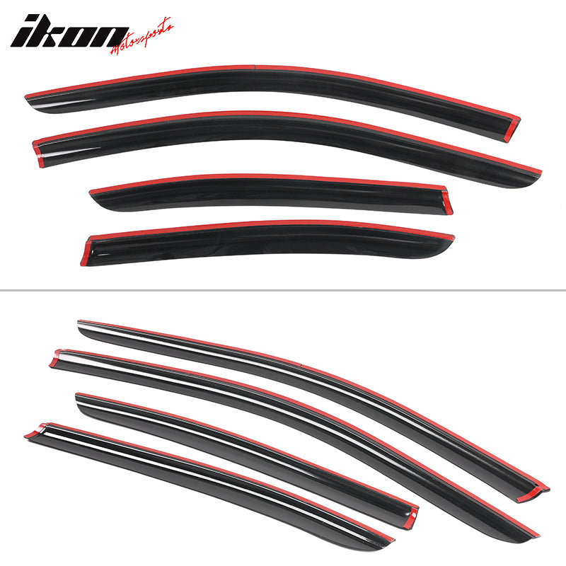 2005-2006 Subaru Outback Legacy Slim Smoke Tinted Visor Window Acrylic