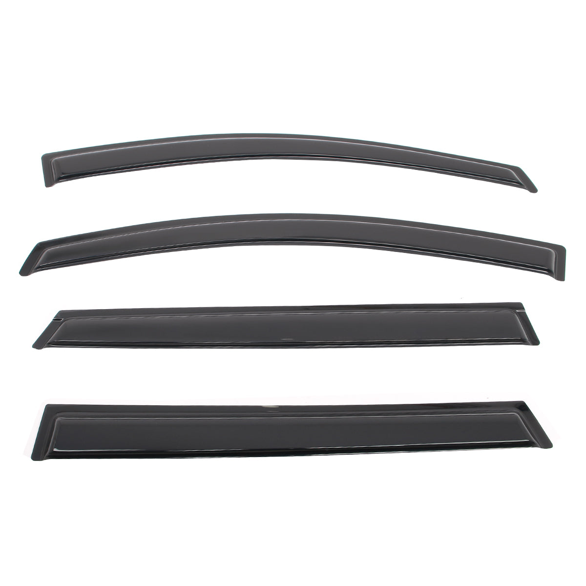 Window Visors Vent Rain Guards for Subaru Outback 2015-2019 Smoke Acrylic