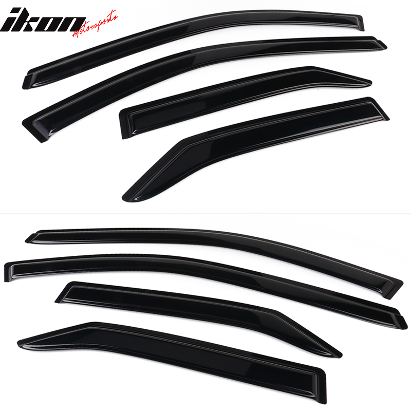 2015-2017 Toyota Camry Sedan Slim Style Acrylic Window Visors 4PC Set