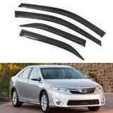 2012-2014 Toyota Camry XV50 Tape on Window Visors Rain Guard Acrylic