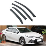 2018-2023 Toyota Camry Acrylic 4PC Window Visors Tape On Rain Guard