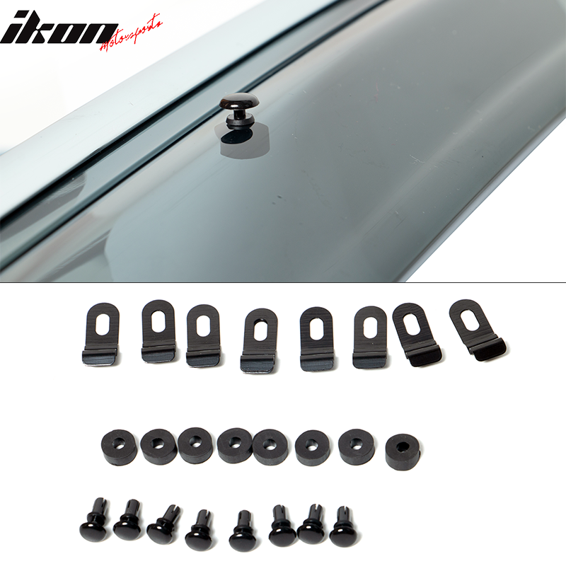 2018-2023 Toyota Camry Acrylic 4PC Window Visors Tape On Rain Guard