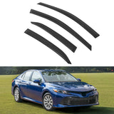 2018-2024 Toyota Camry 4PCS Tape on Window Visors Vent Rain Sun Guards