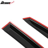 2025 Toyota Camry 4PCS Tape on Window Visors Vent Rain Sun Wind Guards