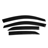 Window Visor for Toyota Corolla 2009-2013 Slim Style Smoke Tinted Acrylic