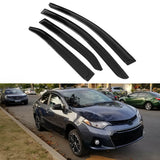 2014-2019 Toyota Corolla Sedan Window Visors Set Acrylic
