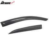 2019-2026 Toyota Corolla Hatchback & GR Corolla Tape-on Window Visors Sun Shades Vent Rain Guards Deflectors Acrylic Smoke/Tinted 4PCS
