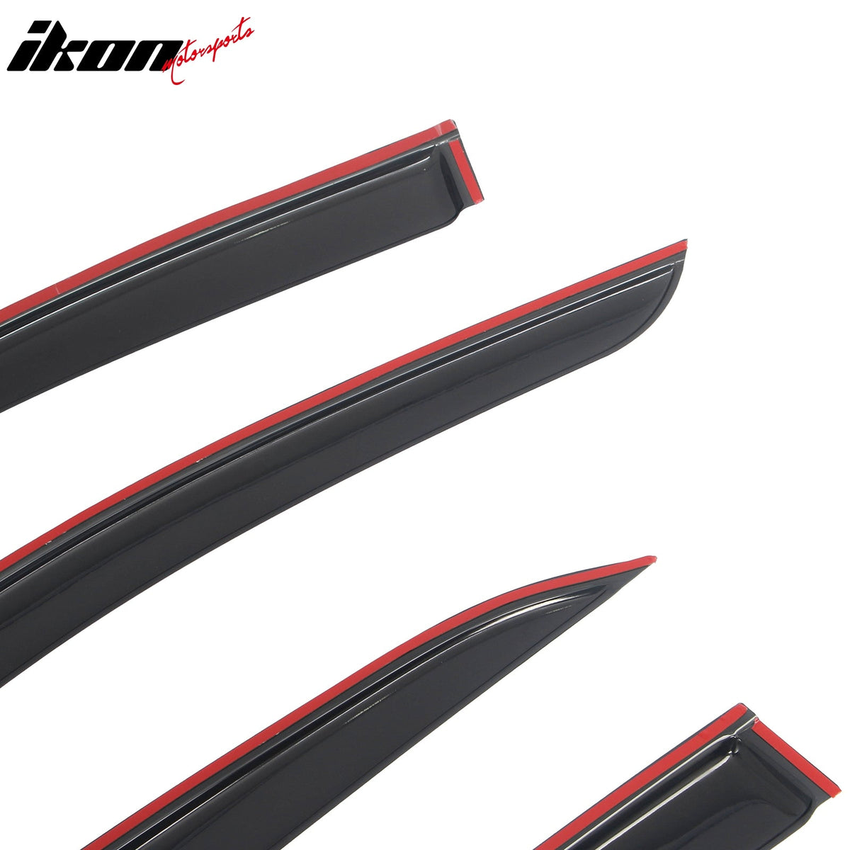 2019-2026 Toyota Corolla Hatchback & GR Corolla Tape-on Window Visors Sun Shades Vent Rain Guards Deflectors Acrylic Smoke/Tinted 4PCS