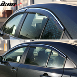 2020-2025 Toyota Corolla Sedan Window Visors Tape On Rain Guard 4PC