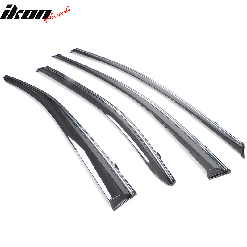 2020-2025 Toyota Corolla Sedan Window Visors Tape On Rain Guard 4PC